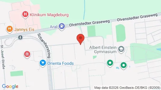 Apartments for rent i Magdeburg - kort over placeringen