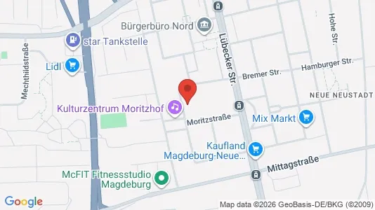 Apartments for rent i Magdeburg - kort over placeringen