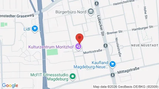 Apartments for rent i Magdeburg - kort over placeringen