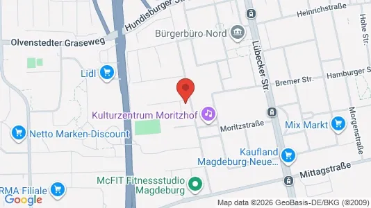 Apartments for rent i Magdeburg - kort over placeringen
