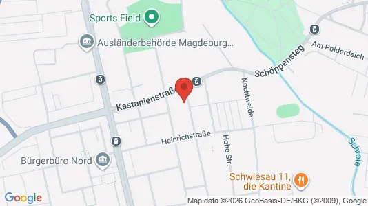 Apartments for rent i Magdeburg - kort over placeringen