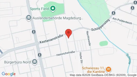 Apartments for rent i Magdeburg - kort over placeringen