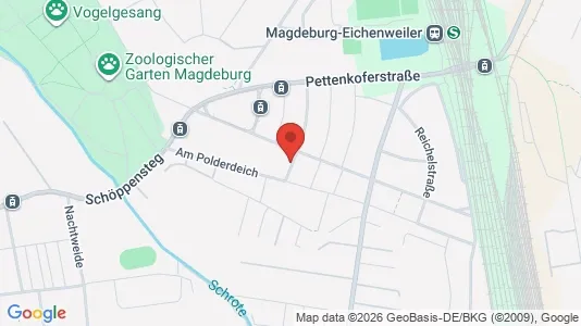 Apartments for rent i Magdeburg - kort over placeringen