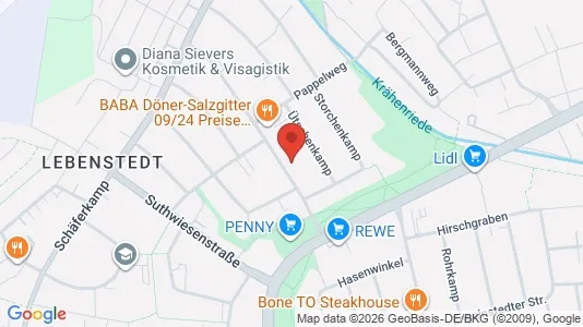 Apartments for rent i Salzgitter - kort over placeringen