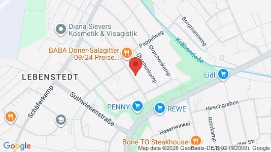 Apartments for rent i Salzgitter - kort over placeringen