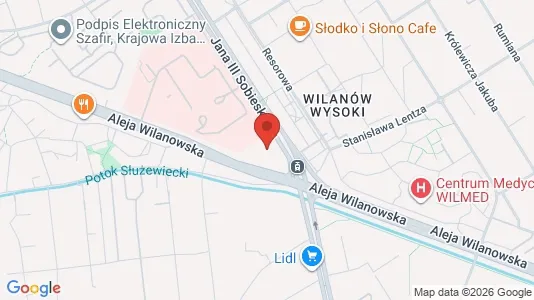 Apartments for rent i Warszawa Mokotów - kort over placeringen