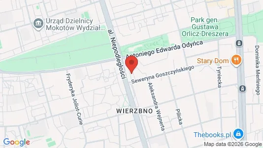 Apartments for rent i Warszawa Wawer - kort over placeringen