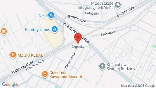 Apartments for rent i Warszawa Wawer - kort over placeringen