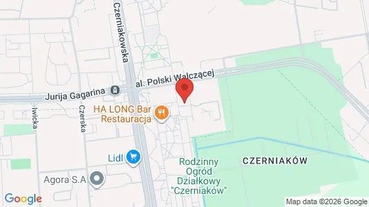 Apartments for rent i Warszawa Mokotów - kort over placeringen