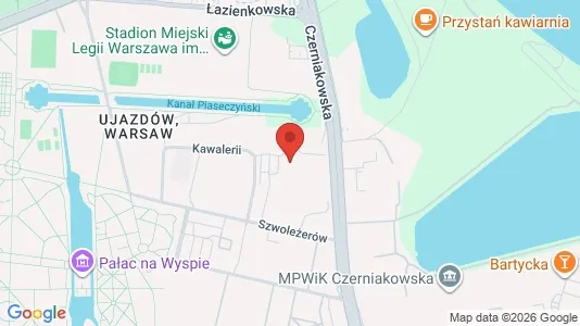Apartments for rent i Warszawa Wawer - kort over placeringen