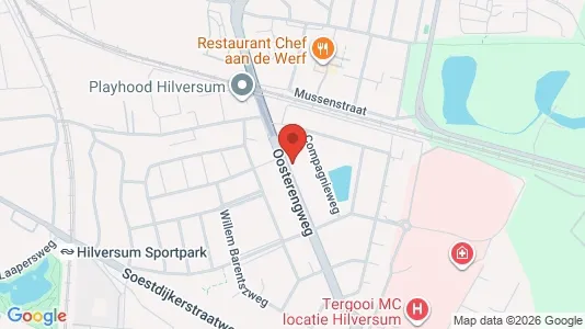 Apartments for rent i Hilversum - kort over placeringen