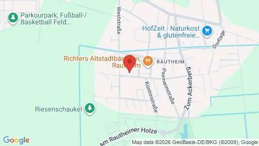 Apartments for rent i Braunschweig - kort over placeringen