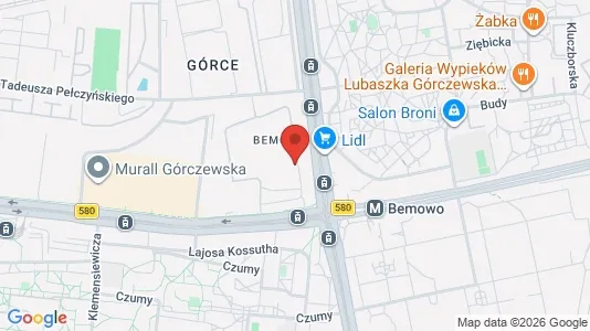 Apartments for rent i Warszawa Wawer - kort over placeringen