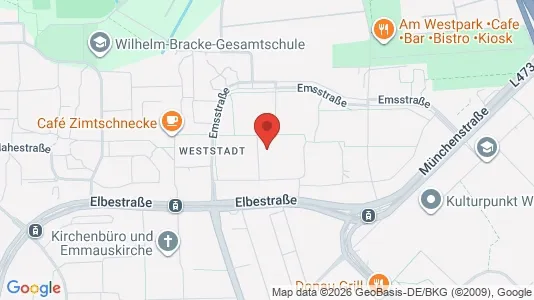 Apartments for rent i Braunschweig - kort over placeringen