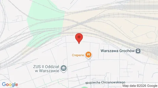 Apartments for rent i Warszawa Wawer - kort over placeringen