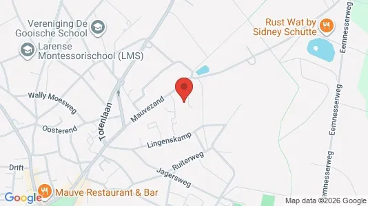 Apartments for rent i Laren - kort over placeringen