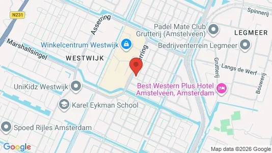 Apartments for rent i Amstelveen - kort over placeringen