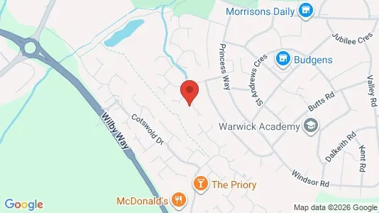 Apartments for rent i Wellingborough - Northamptonshire - kort over placeringen