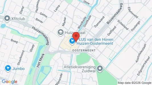 Apartments for rent i Huizen - kort over placeringen