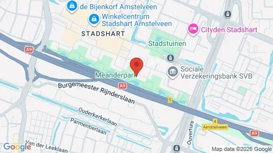 Apartments for rent i Amstelveen - kort over placeringen