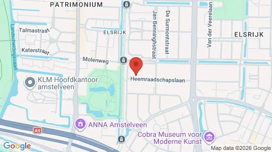 Apartments for rent i Amstelveen - kort over placeringen