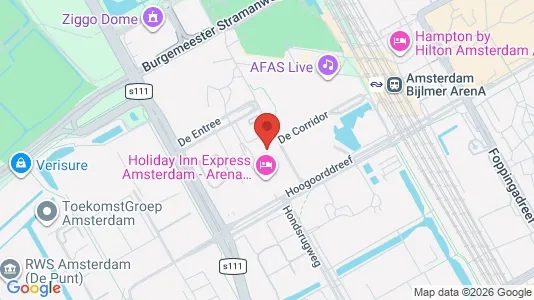 Apartments for rent i Amsterdam Amsterdam-Zuidoost - kort over placeringen