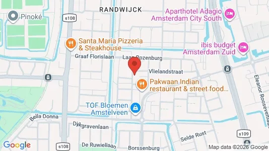 Apartments for rent i Amstelveen - kort over placeringen