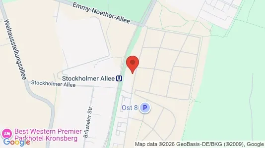 Apartments for rent i Hannover - kort over placeringen