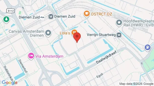 Apartments for rent i Diemen - kort over placeringen