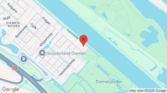 Apartments for rent i Diemen - kort over placeringen
