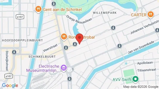 Apartments for rent i Amsterdam Oud-Zuid - kort over placeringen