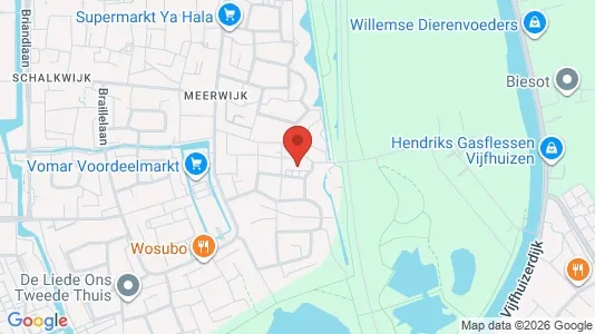 Apartments for rent i Haarlem - kort over placeringen