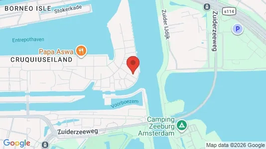 Apartments for rent i Amsterdam Zeeburg - kort over placeringen