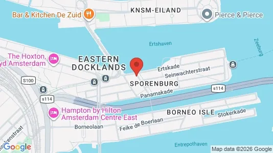 Apartments for rent i Amsterdam Zeeburg - kort over placeringen