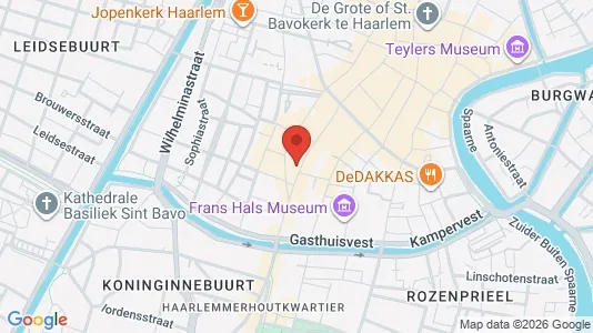 Apartments for rent i Haarlem - kort over placeringen