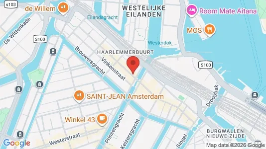 Apartments for rent i Amsterdam Centrum - kort over placeringen