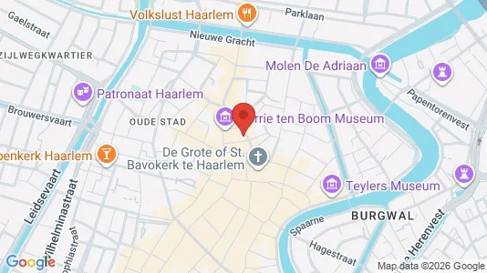 Apartments for rent i Haarlem - kort over placeringen