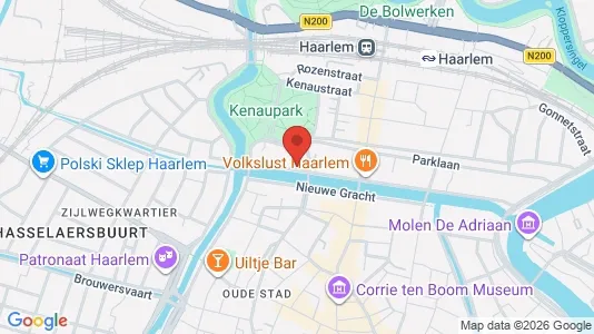 Apartments for rent i Haarlem - kort over placeringen