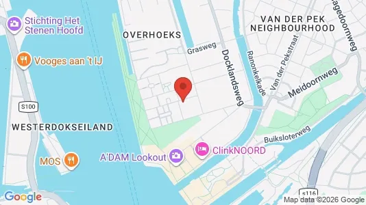 Apartments for rent i Amsterdam Noord - kort over placeringen