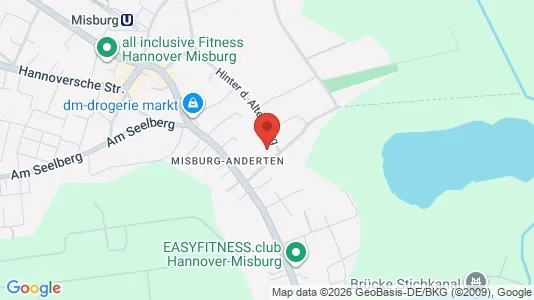 Apartments for rent i Hannover - kort over placeringen