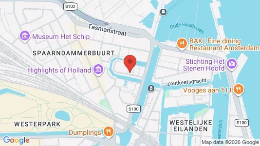 Apartments for rent i Amsterdam Centrum - kort over placeringen
