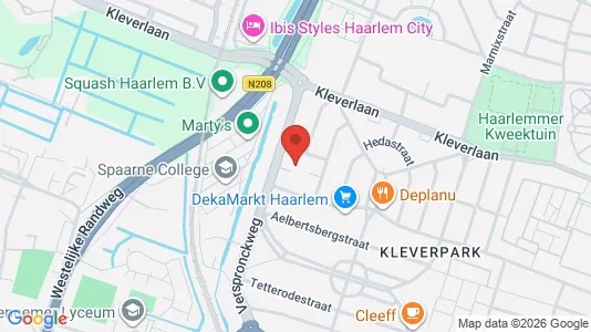 Apartments for rent i Haarlem - kort over placeringen
