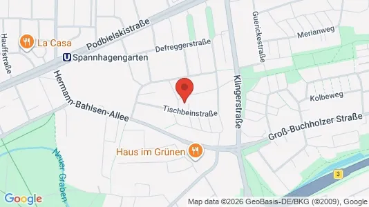 Apartments for rent i Hannover - kort over placeringen