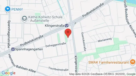 Apartments for rent i Hannover - kort over placeringen