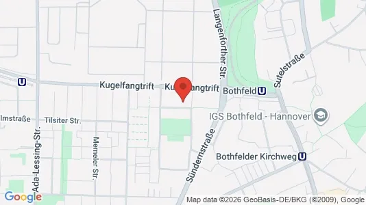 Apartments for rent i Hannover - kort over placeringen