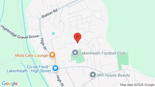 Apartments for rent i Brandon - Suffolk - kort over placeringen