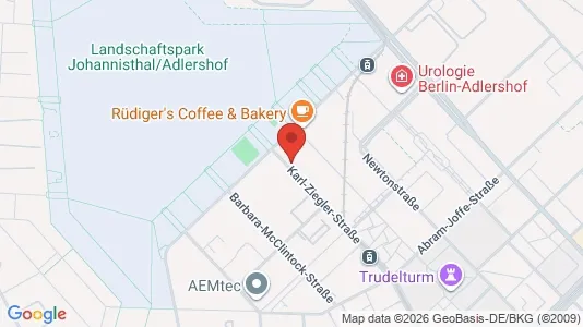 Apartments for rent i Berlin Treptow-Köpenick - kort over placeringen