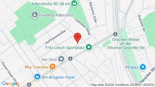 Apartments for rent i Berlin Treptow-Köpenick - kort over placeringen