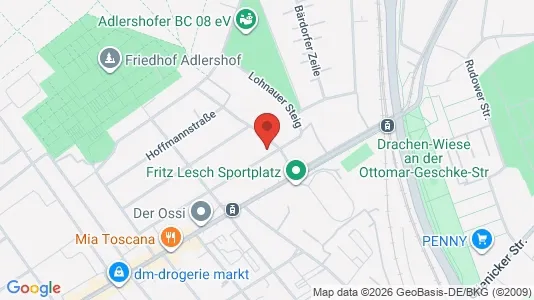 Apartments for rent i Berlin Treptow-Köpenick - kort over placeringen