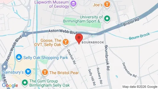 Apartments for rent i Birmingham - West Midlands - kort over placeringen